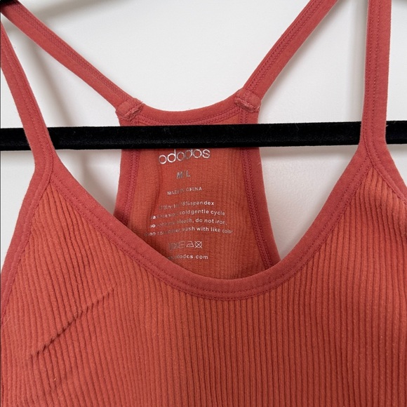 Terracotta Ribbed Tank Top - M/L - Picture 2 of 3